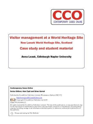 cover image of World Heritage Site Designation